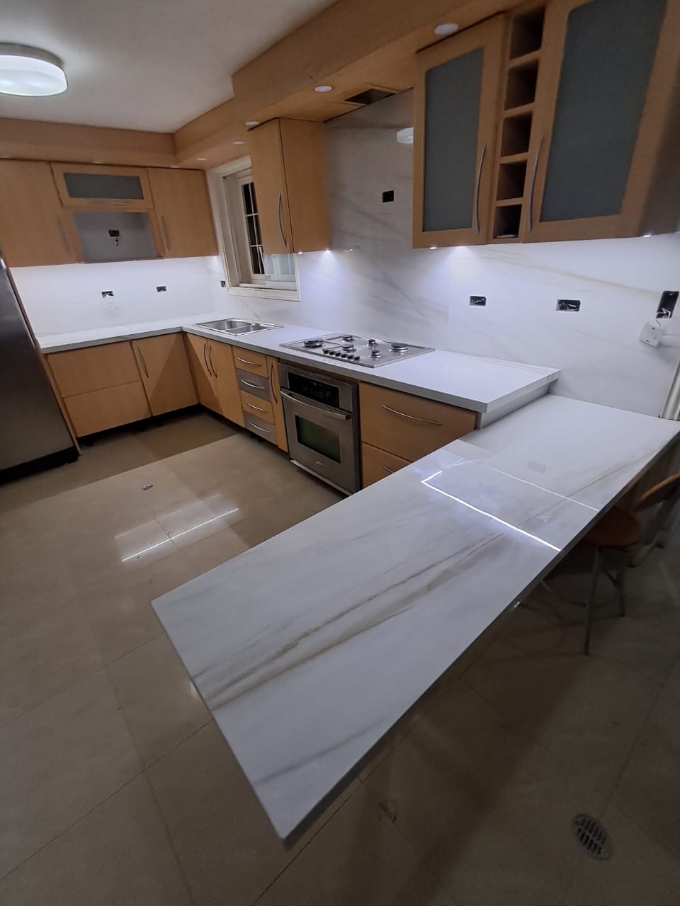 tope de cocina piedra sinterizada venezuela